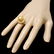 14k Yellow Gold 12mm Pearl 0.40ct Diamond Ring - 3