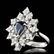 14k Gold 2.00ct Sapphire 1.55ct Diamond Ring - 2