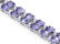 14k 20.00ct Tanzanite 1.30ct Diamond Bracelet - 2