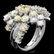 14k White Gold 5.00ct Diamond Ring - 3