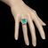 18K Gold 4.18 Emerald 2.00 Diamond Ring - 3
