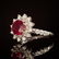 14K Gold 2.34ct Ruby 1.20ct Diamond Ring - 2