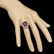14K Gold 6.06ct Ruby 0.71ct Diamond Ring - 4