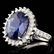 14k Gold 9.00ct Sapphire 1.10ct Diamond Ring - 2