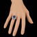 14k Gold 9.00ct Sapphire 1.10ct Diamond Ring - 3