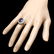14k Gold 6.00ct Sapphire 1.40ct Diamond Ring - 3