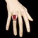14k Rose Gold 10.00ct Ruby 1.85ct Diamond Ring - 4