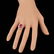 14k Rose Gold 4.00ct Ruby 0.65ct Diamond Ring - 3