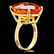 14k Yellow Gold 22.00ct Citrine Ring - 3