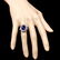14k Gold 11.50ct Sapphire 1.20ct Diamond Ring - 4