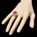 14k Yellow Gold 11.00ct Ruby 2.05ct Diamond Ring - 3
