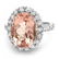 14k Gold 7.25ct Morganite 1.20ct Diamond Ring - 3
