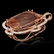 14K Gold 46.68ct Morganite 2.07ct Diamond Pendant - 2