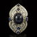 14K Gold 12.60ct Star Sapphire, 0.55ct Sapphire 1.41ct