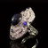 14K Gold 12.60ct Star Sapphire, 0.55ct Sapphire 1.41ct - 2