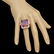 14K Gold 25.07ct Ametrine 0.40ct Sapphire 1.00ct - 3