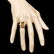 14k Gold 7.85ct Sapphire 1.00ct Diamond Ring - 4