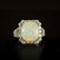 14K Gold 5.31ct Opal 1.60ct Diamond Ring