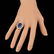 14k Gold 10.00ct Sapphire 1.35ct Diamond Ring - 3