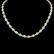 14K Gold 24.51ct Opal 2.24ct Diamond Necklace