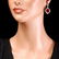 14k Gold 21.70ct Ruby 1.75ct Diamond Earrings - 4