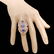 14k Rose 5.50ct Tanzanite 1.60ct Diamond Ring - 4