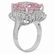 14K Gold 15.94ct Kunzite 1.18ct Diamond Ring - 2