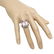 14K Gold 15.94ct Kunzite 1.18ct Diamond Ring - 3