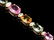 14k Gold 13.00ct Sapphire 0.80ct Diamond Bracelet - 3