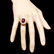 14k Yellow Gold 6.20ct Ruby 1.50ct Diamond Ring - 4