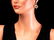 14k Y Gold 15ct Morganite 1.45ct Diamond Earrings - 4