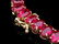 14k Gold 89.15ct Ruby 1.75ct Diamond Pendant - 4