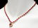 14k Gold 40.5ct Ruby 2.55ct Diamond Necklace - 2