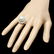 14k Gold 14 X 14mm Pearl 0.60ct Diamond Ring - 3