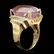 14k Gold 20.40ct Kunzite 0.70ct Diamond Ring - 2