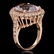 14K Gold 11.06ct Kunzite 1.45ct Diamond Ring - 2