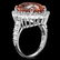 14k Gold 9.50ct Morganite 1.20ct Diamond Ring - 2