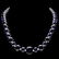 14k Gold 165ct Sapphire 1.8ct Diamond Necklace
