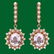 14k Gold 7.93 Kunzite 1.70ct Diamond Earrings