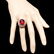 14k Rose Gold 11.00ct Ruby 1.40ct Diamond Ring - 4