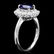14k Gold 1.50ct Sapphire 1.00ct Diamond Ring - 2