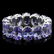 14k White Gold 10.50ct Tanzanite Ring - 2