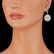 14k Gold 4.75ct Diamond 1.50ct Sapphire Earrings - 4