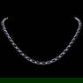 14k Gold 26.50ct Sapphire 1ct Diamond Necklace