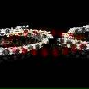 14k Gold 24.50ct Ruby 3.80ct Diamond Bracelet