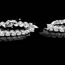 18k White Gold 10.00ct Diamond Tennis Bracelet