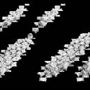 14k Gold 5.32ct Diamond Earrings
