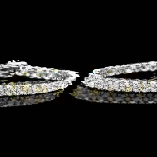 18k White Gold 12.5ct Diamond Bracelet: Retail: $42,100.00 ****** 18k White Gold 12.5ct Diamond Bracelet ****** Metal: 18k Solid White Gold / Size: 7.5 / Total Item Weight: 13.5 grams / Country Made: United States / / Main Stone: Diamond /