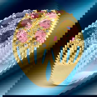 14K Gold 2.63cts Ruby & 0.16cts Diamond Ring: Retail: $9,122*****14K Gold Ruby & Diamond Ring*****Metal: 14K Yellow Gold/ Total Wt.: 6.6g / Country Made US// Main Stone: Ruby / Carat Total Wt.: 2.63cts / Treatment: Heat with Residues / Color: