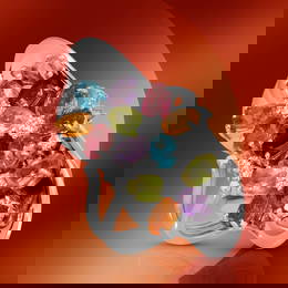 14K Gold 6.12cts Gemstone & 0.65 Diamond Ring